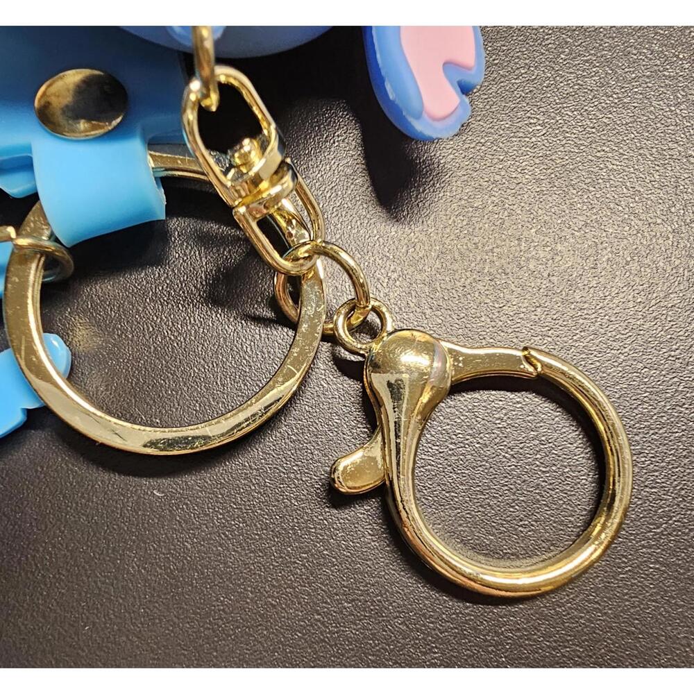 Stitch 3D Rubber Mini Figure Keychain - Picture 13 of 13